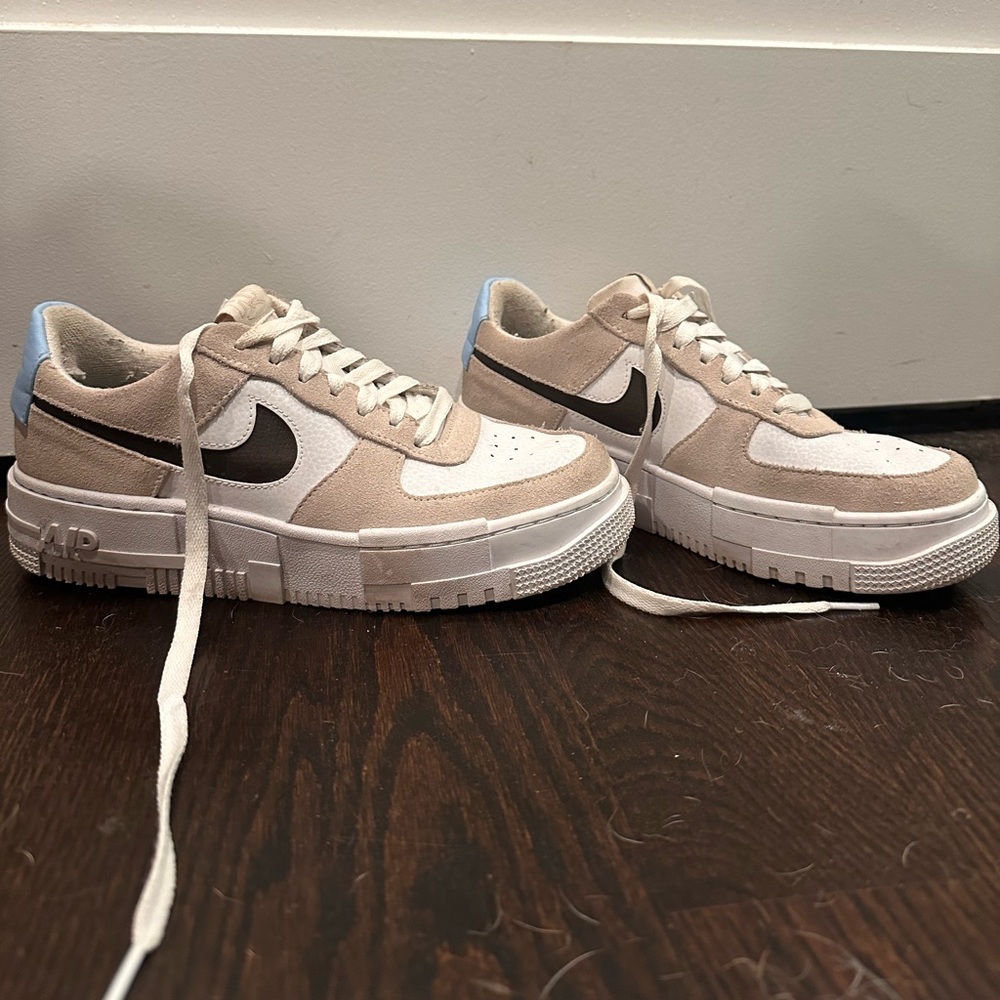 Nike Air Force 1 Low Pixel Desert Sand